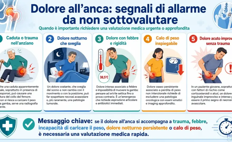 Bruciore all’anca - cause, rimedi e segnali d’allarme