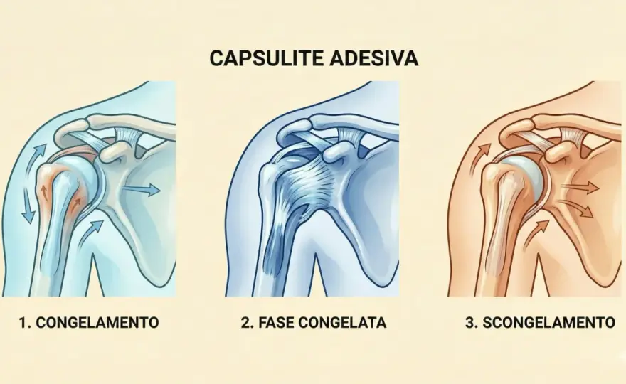 Spalla congelata - sintomi, fasi e quando farsi visitare