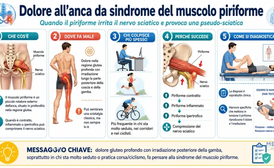 Dolore all’anca o sciatica? Come capire da dove nasce