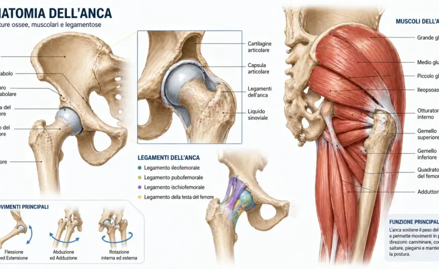 Muscoli dell’anca - funzioni, esercizi e segnali da non ignorare